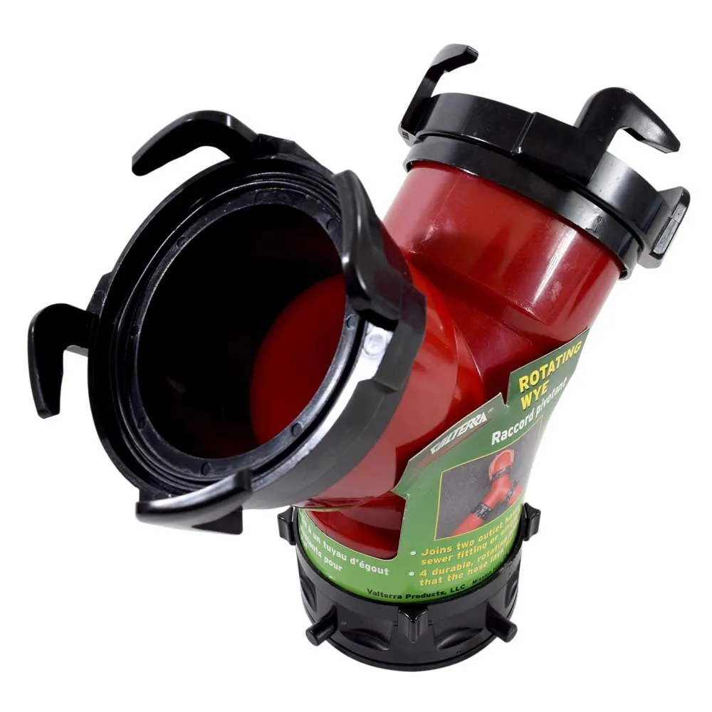 Valterra Wye-utløpsslangekobling, Red / black, 76.20mm Valterra Wye-utløpsslangekobling, Red / black, 76.20mm