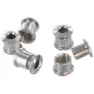 VAR Chain Rings Krankarm Skrue Sett 60 Enheter, Silver, One Size