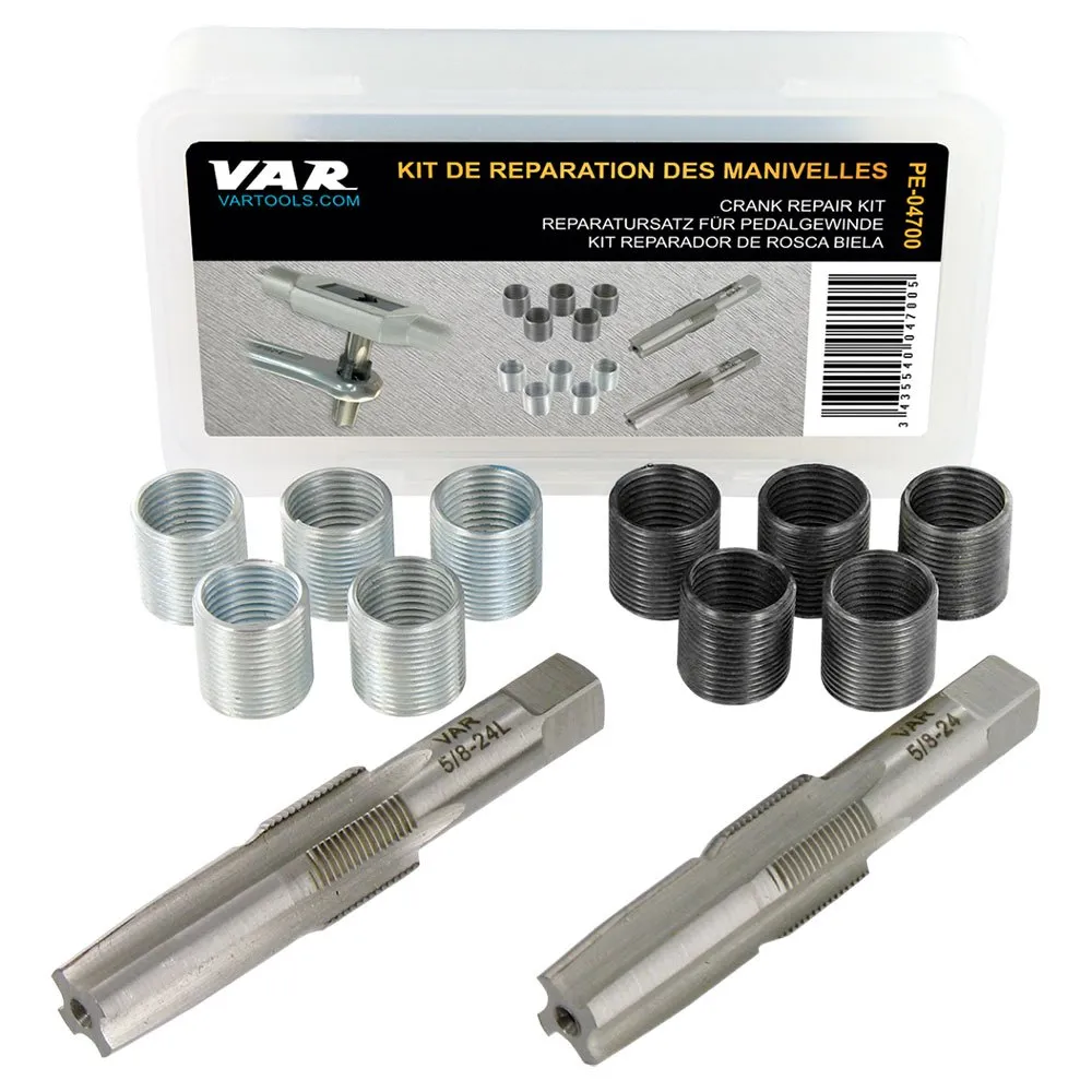VAR Crank Repair Kit Verktøy, Silver / gold, One Size