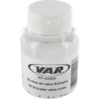 VAR Schrader Ventilkjerne 50 Enheter VAR Schrader Ventilkjerne 50 Enheter