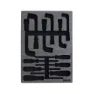VAR Screwdrivers/socket Wrenches Verktøysett, Silver, One Size