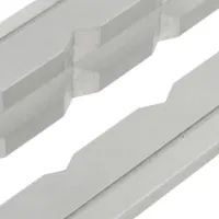 VAR Set Of 2 Aluminium Jaws For Bench Vise Arbeidsstasjon