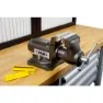 VAR Set Of 2 Aluminium Jaws For Bench Vise Arbeidsstasjon