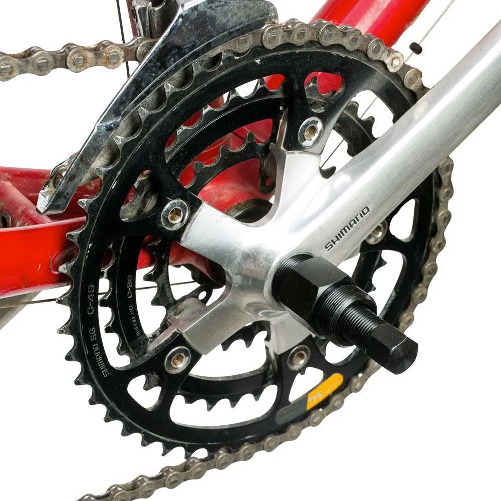VAR Shimano/campagnolo/sram 22-23 Mm Krankavtrekker, Black / silver, One Size