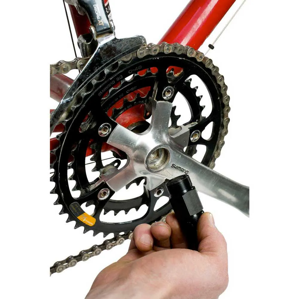 VAR Shimano/campagnolo/sram 22-23 Mm Krankavtrekker, Black / silver, One Size