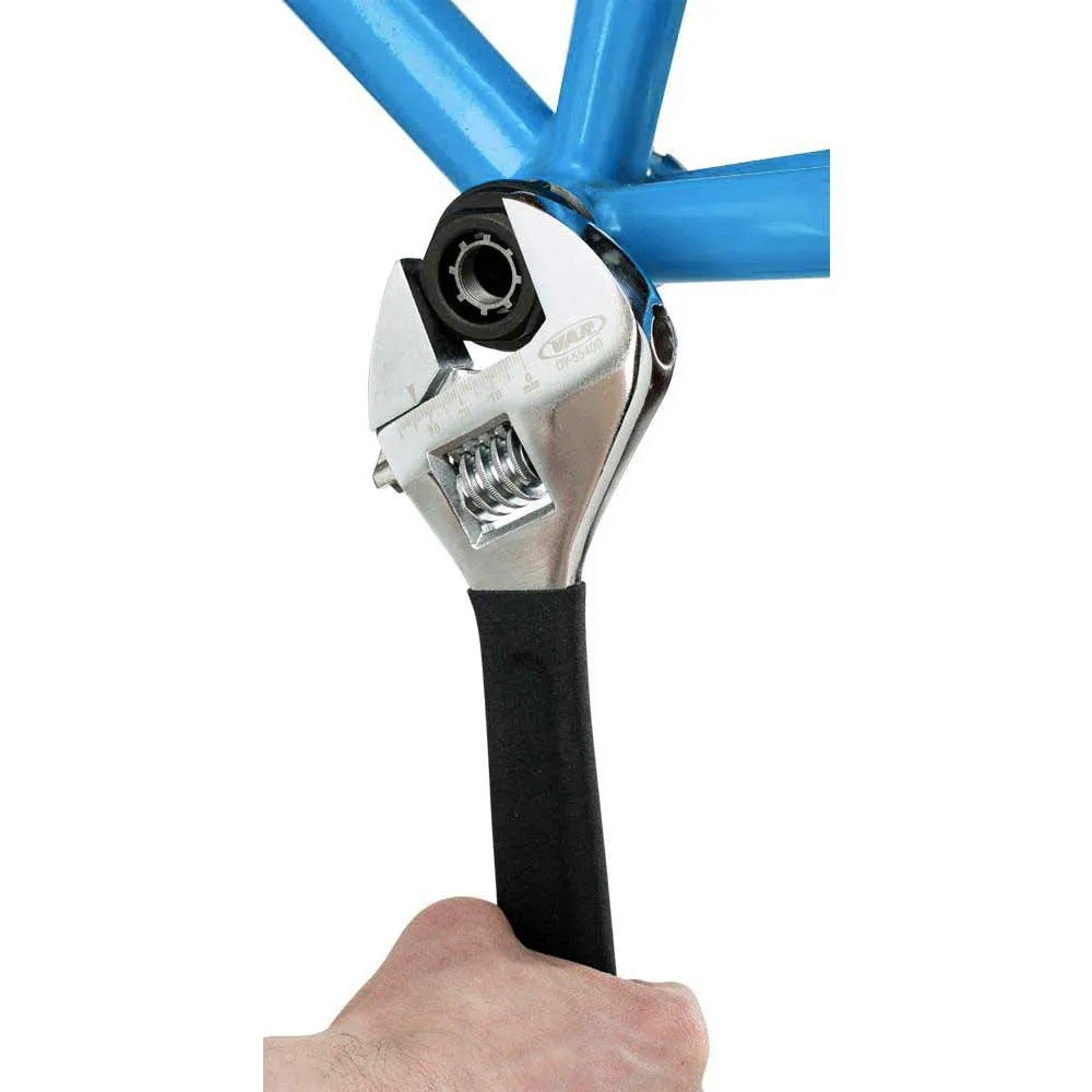 VAR Verktøy Adjustable Wrench 35 Mm, Black / silver, One Size VAR Verktøy Adjustable Wrench 35 Mm, Black / silver, One Size