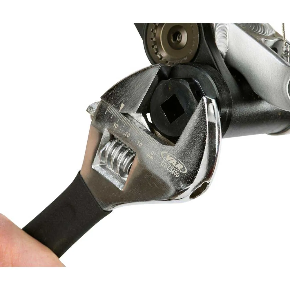 VAR Verktøy Adjustable Wrench 35 Mm, Black / silver, One Size VAR Verktøy Adjustable Wrench 35 Mm, Black / silver, One Size
