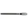 VAR Verktøy Half Round File, Black, 250mm