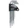 VAR Verktøy Professional Hex Wrench Set, Silver, One Size