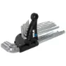 VAR Verktøy Professional Hex Wrench Set, Silver, One Size