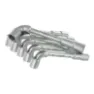 VAR Verktøy Set Of 6 Angled Open Socket Wrenches 13-19 Mm, Silver, One Size
