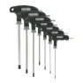 VAR Verktøy Set Of 7 P Handled Hex Wrenches, Black / silver, One Size