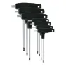 VAR Verktøy Set Of 7 P Handled Hex Wrenches With Ball Ends, Black / silver, One Size