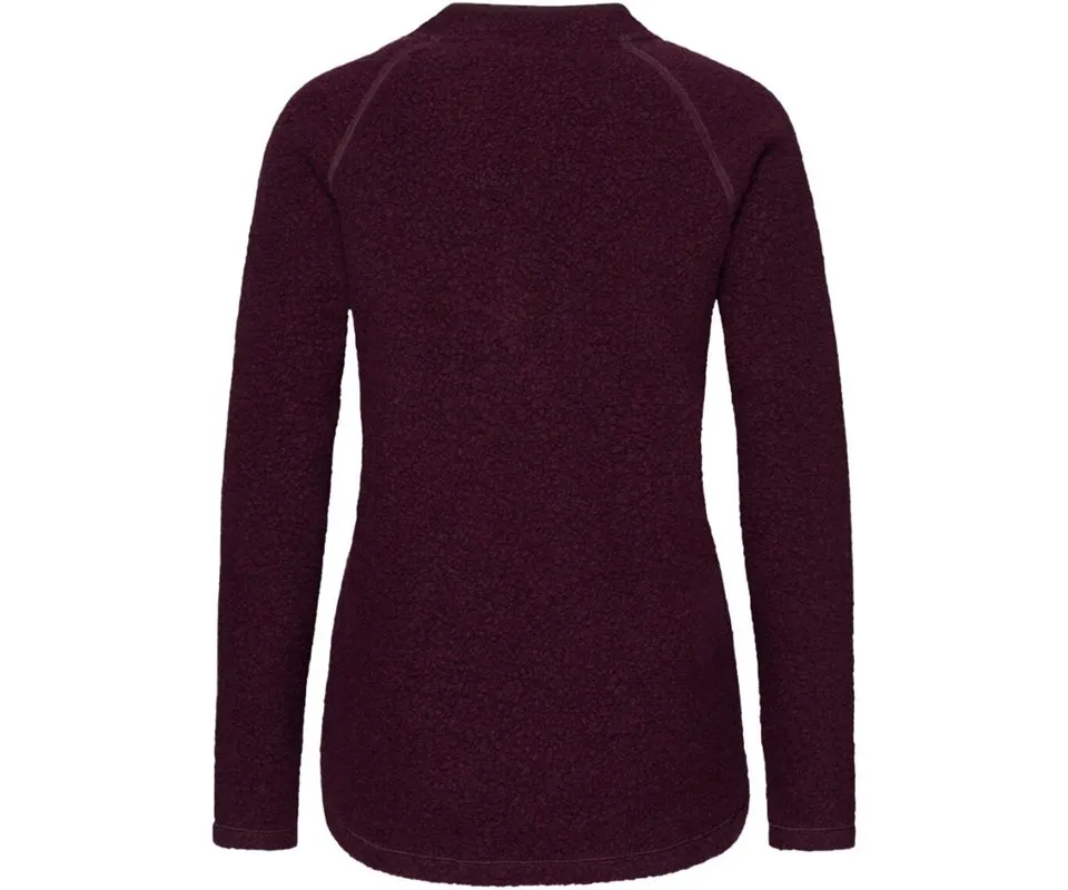 Varg Dragö Wool Sweater Women, Rubin