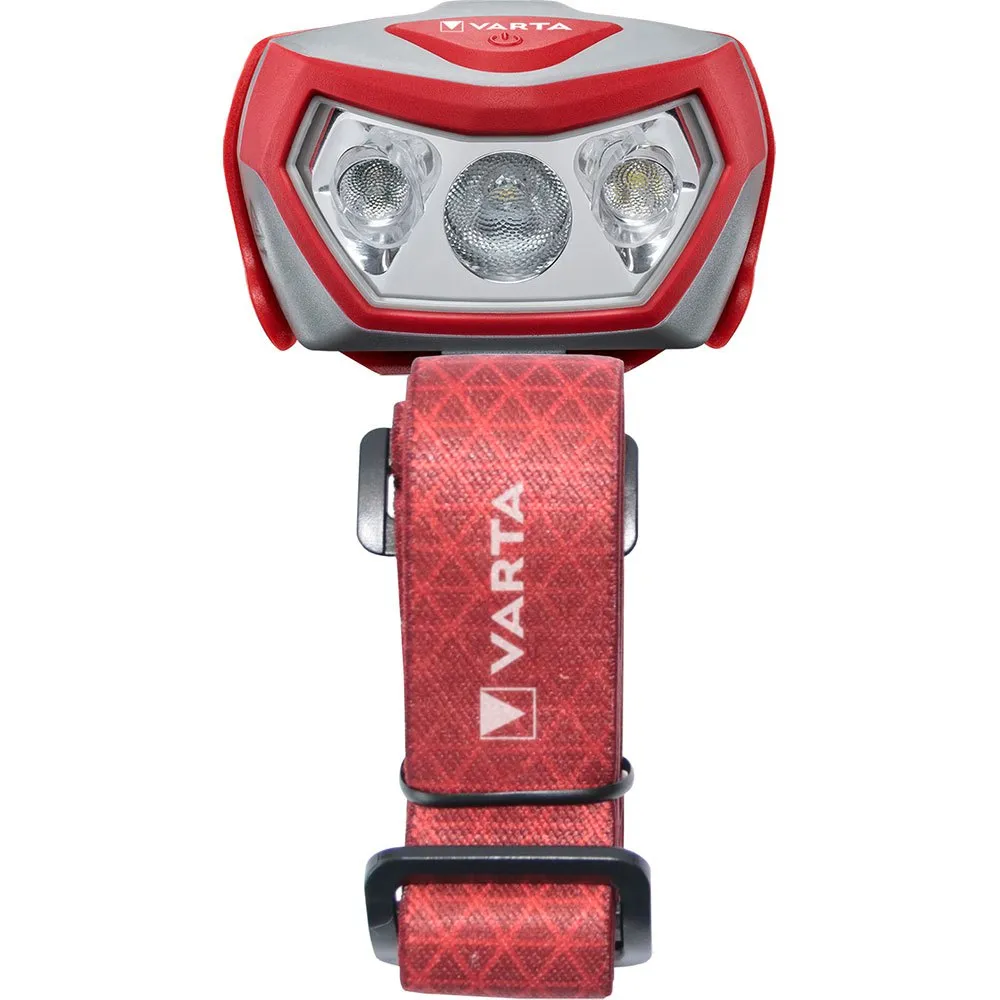 Varta H20 Pro Frontlykt, Red, One Size