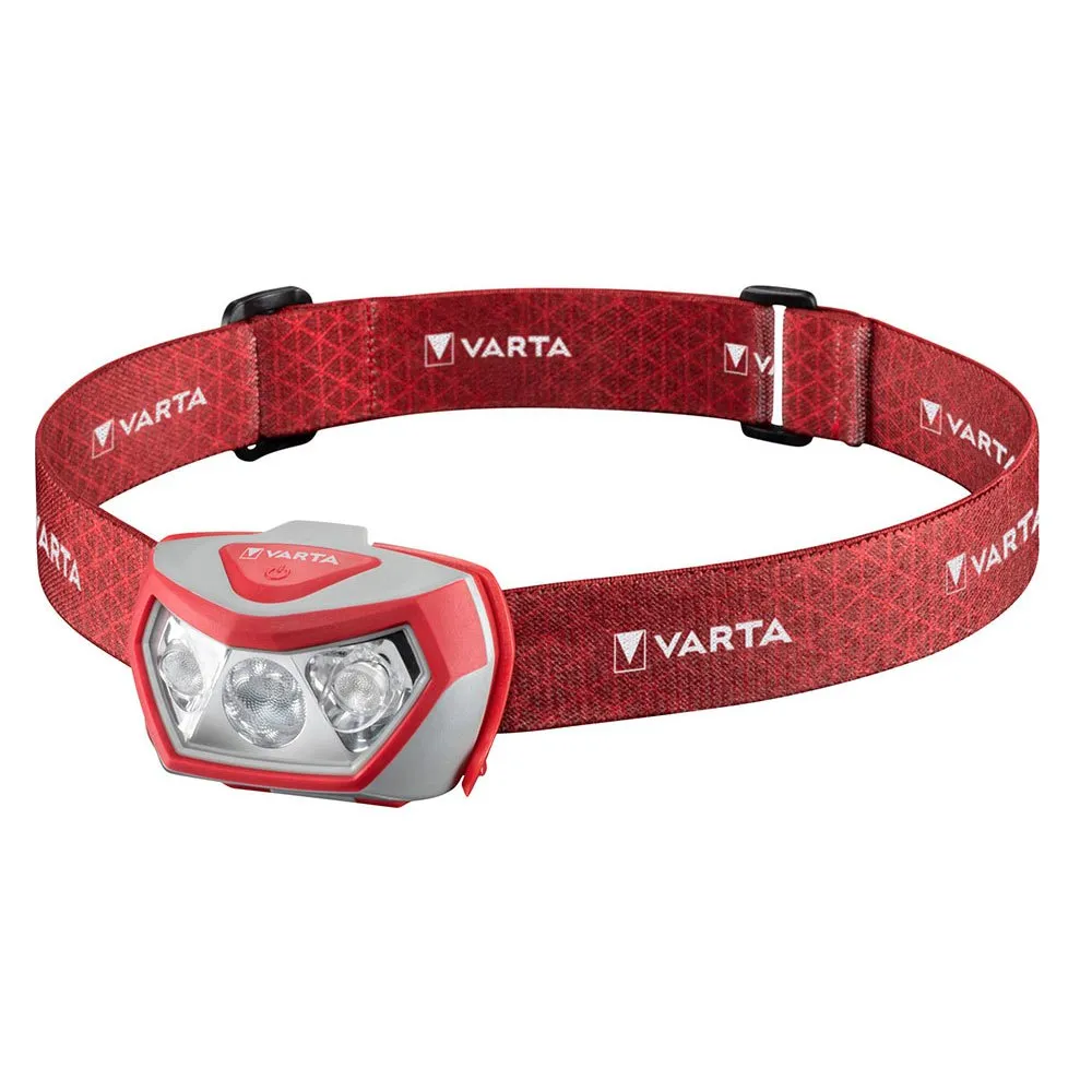 Varta H20 Pro Frontlykt, Red, One Size