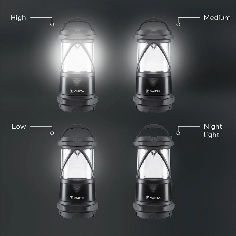 Varta Indestructible L30 Pro Extreme Durable Camping Light Lampe, Black, One Size Varta Indestructible L30 Pro Extreme Durable Camping Light Lampe, Black, One Size