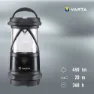 Varta Indestructible L30 Pro Extreme Durable Camping Light Lampe, Black, One Size