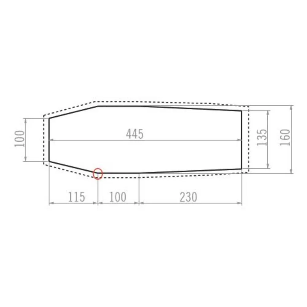 Vaude Allround Chapel Xt 2p Beskyttende Fotavtrykk, Bark, One Size