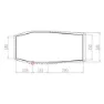 Vaude Allround Chapel Xt 3p Beskyttende Fotavtrykk, Bark, One Size