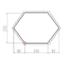 Vaude Allround Space 3p Beskyttende Fotavtrykk, Bark, One Size