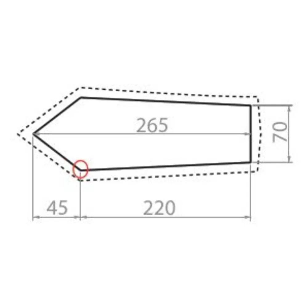 Vaude Allround Taurus 1p Beskyttende Fotavtrykk, Bark, One Size