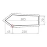 Vaude Allround Taurus 1p Beskyttende Fotavtrykk, Bark, One Size