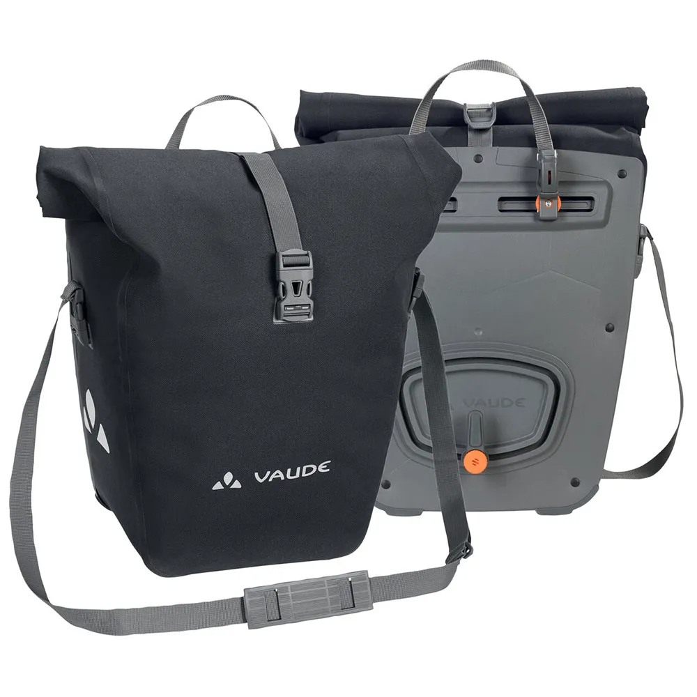 Vaude Aqua Back Deluxe Sykkelveske 2 Enheter, Black, 38 x 33 x 19cm Vaude Aqua Back Deluxe Sykkelveske 2 Enheter, Black, 38 x 33 x 19cm