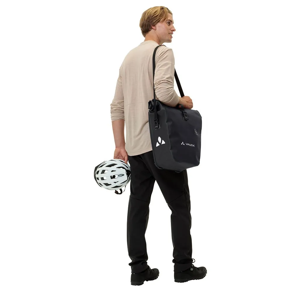 Vaude Aqua Back Single (rec) 24l Sykkelveske Refurbished, Black, One Size Vaude Aqua Back Single (rec) 24l Sykkelveske Refurbished, Black, One Size
