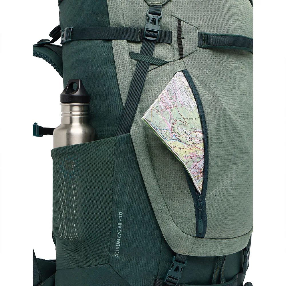 Vaude Astrum Evo 70l Ryggsekk, Agave Vaude Astrum Evo 70l Ryggsekk, Agave
