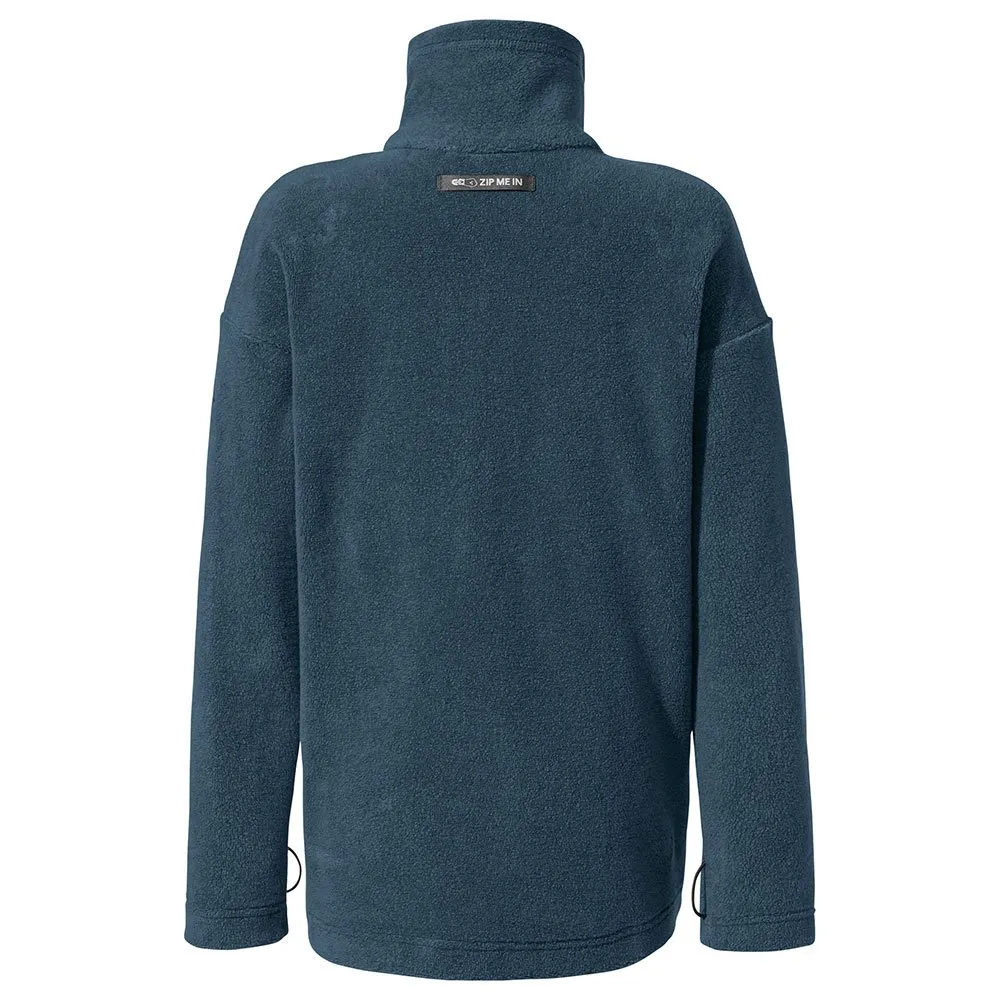 Vaude Caprea Cotton Fleecejakke Med Full Glidelås