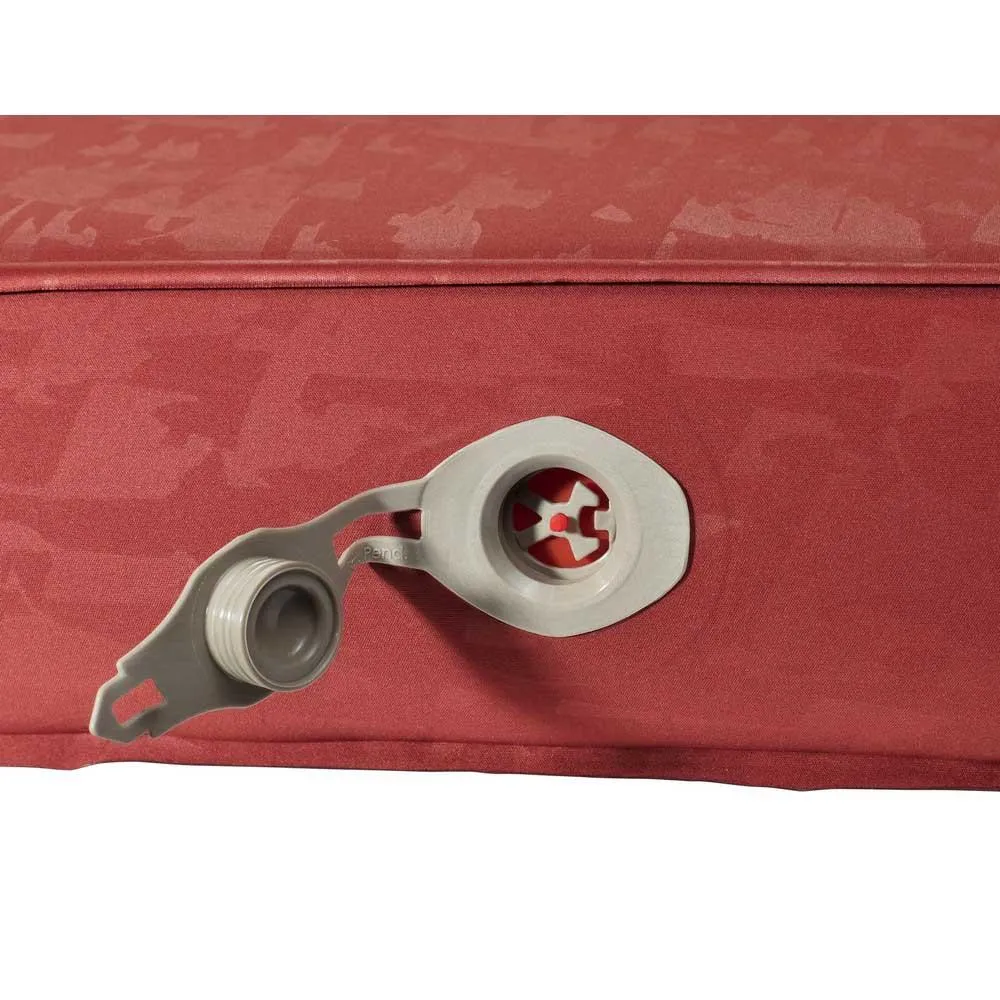 Vaude Dream 10 L Oppblåsbar Matte, Cherrywood