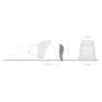 Vaude Drive Biltelt, Linen, One Size