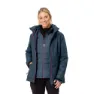 Vaude Elope 3in1 Avtakbar Jakke, Dark sea uni