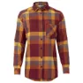 Vaude Farsund Ii Skjorte Med Lange Ermer, Dark cherry