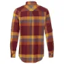 Vaude Farsund Ii Skjorte Med Lange Ermer, Dark cherry