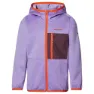 Vaude Kikimora Fleecejakke Med Full Glidelås, Pastel lilac, 134-140cm