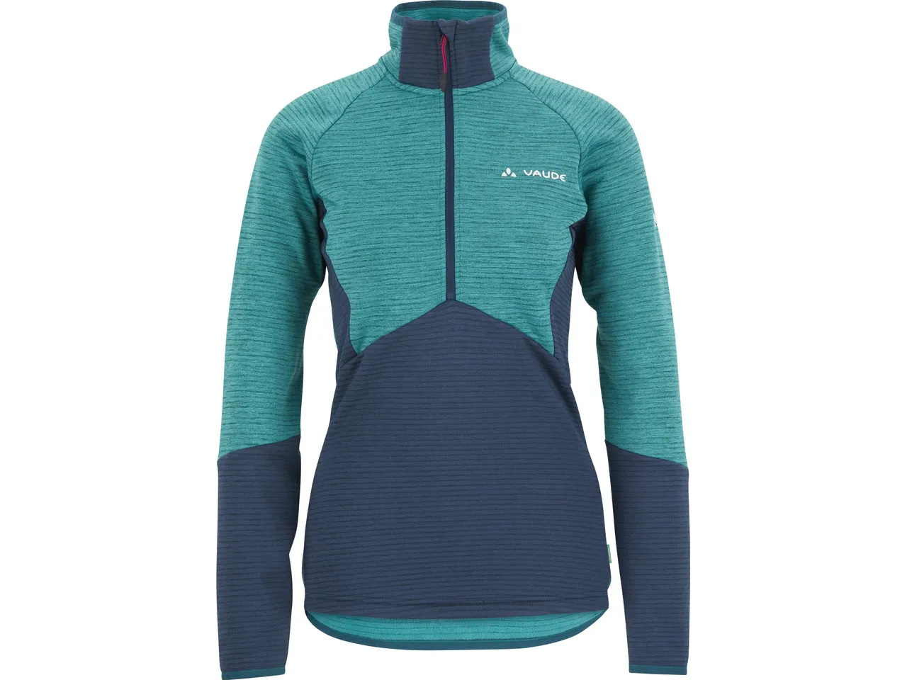 Vaude Larice Fleecejakke Med Halv Glidelås Vaude Larice Fleecejakke Med Halv Glidelås