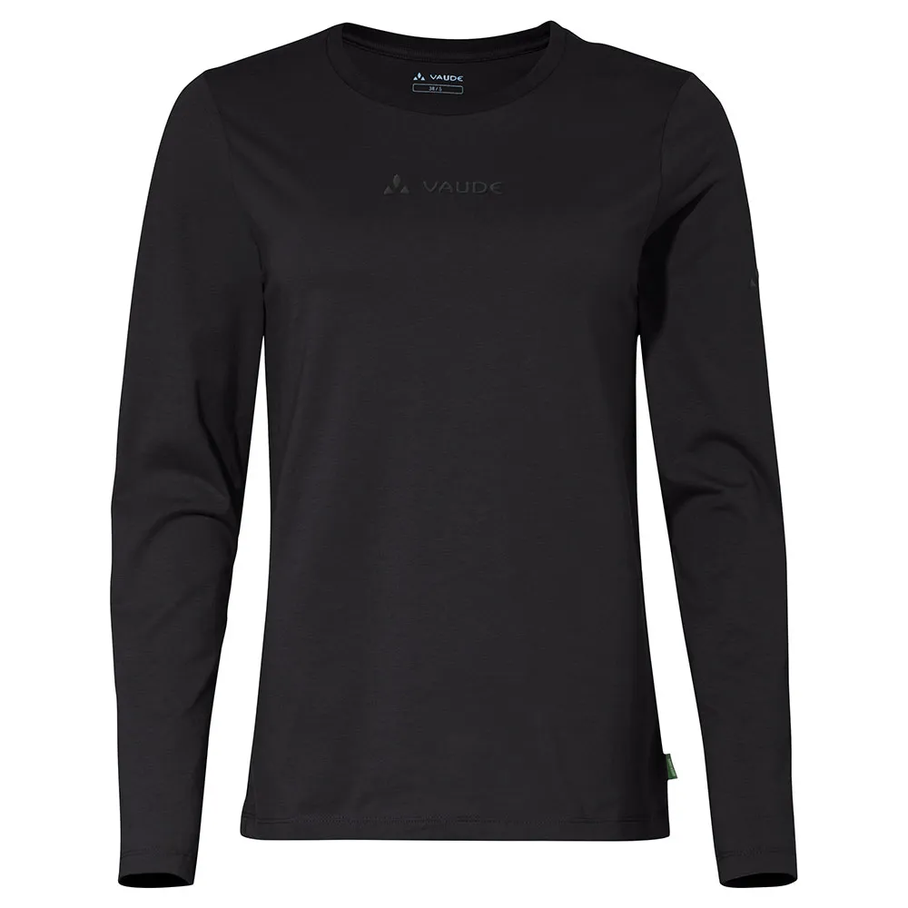 Vaude Logo Langarmet T-skjorte