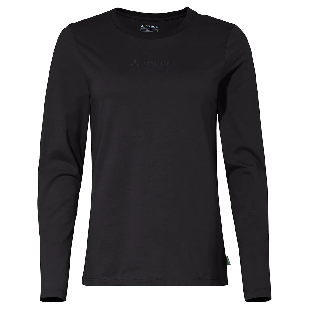 Vaude Logo Langarmet T-skjorte