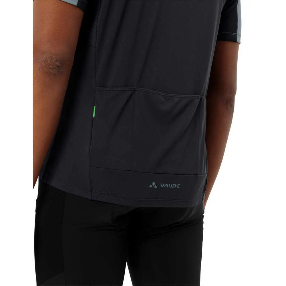 Vaude Matera Full Zip Ii Kort Ermet Trøye Vaude Matera Full Zip Ii Kort Ermet Trøye