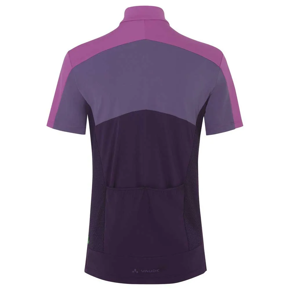Vaude Matera Full Zip Kort Ermet Trøye Vaude Matera Full Zip Kort Ermet Trøye