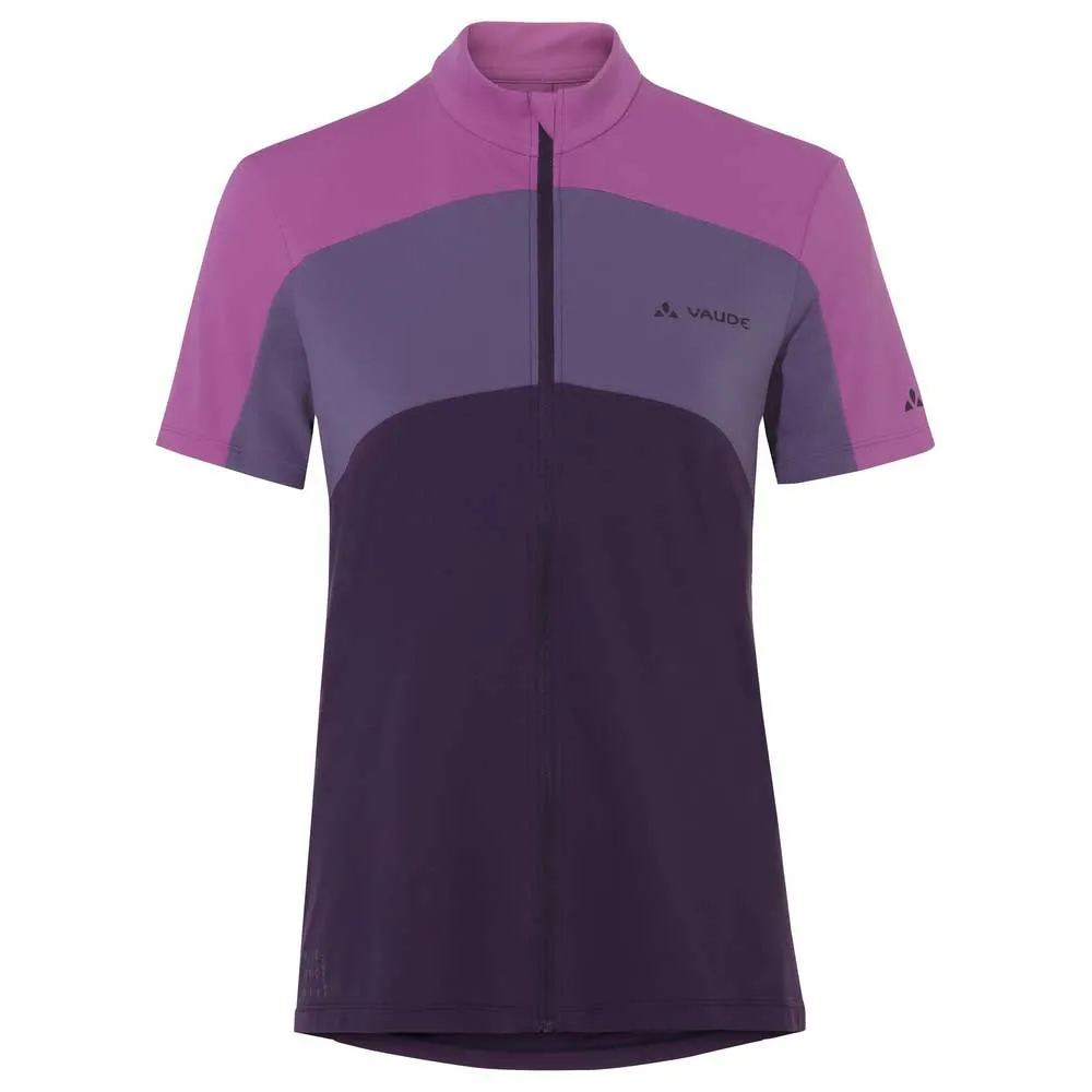 Vaude Matera Full Zip Kort Ermet Trøye Vaude Matera Full Zip Kort Ermet Trøye