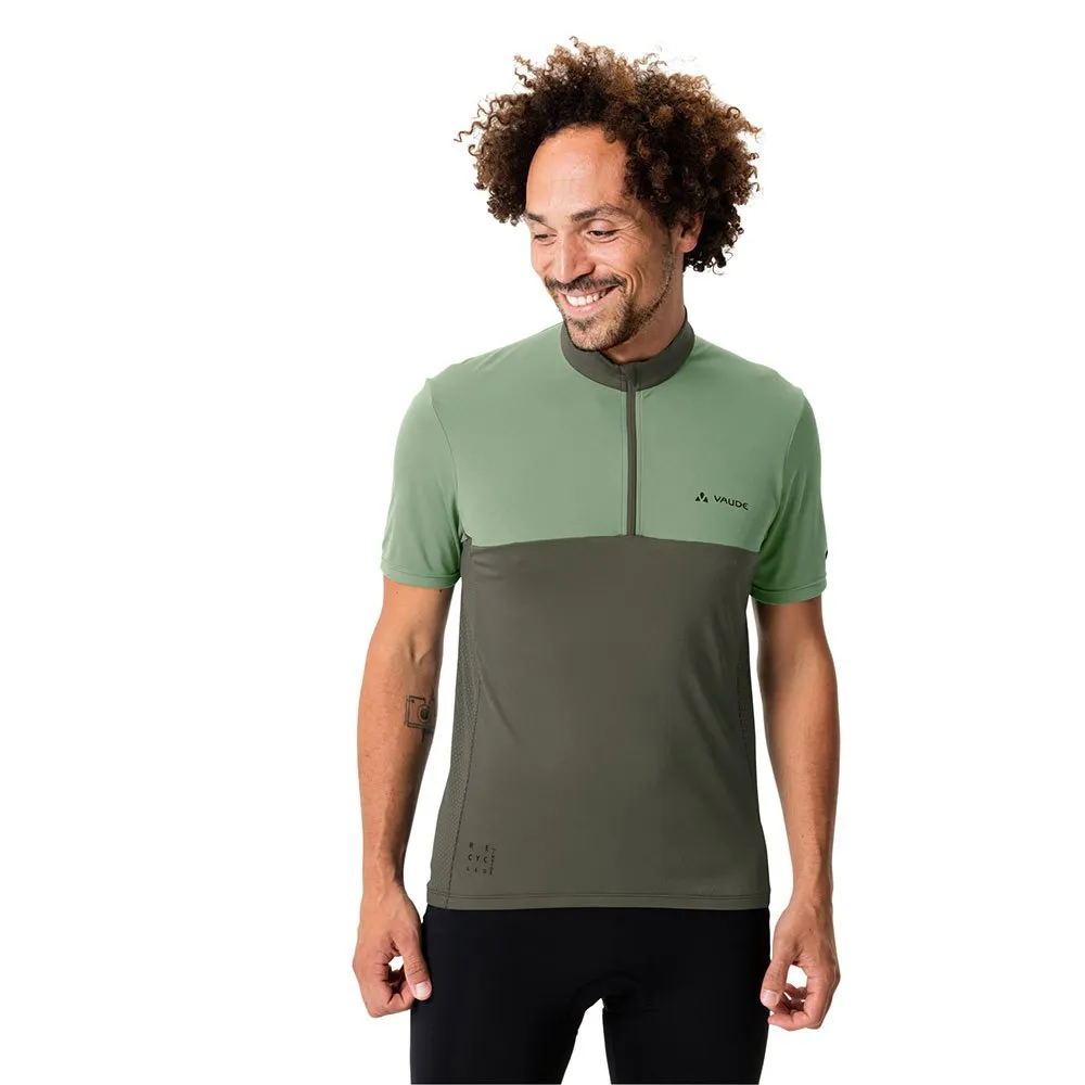 Vaude Matera Hz Tricot Kort Ermet Trøye, Willow green, M