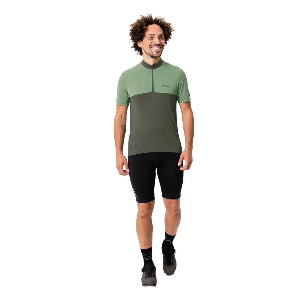 Vaude Matera Hz Tricot Kort Ermet Trøye, Willow green, M