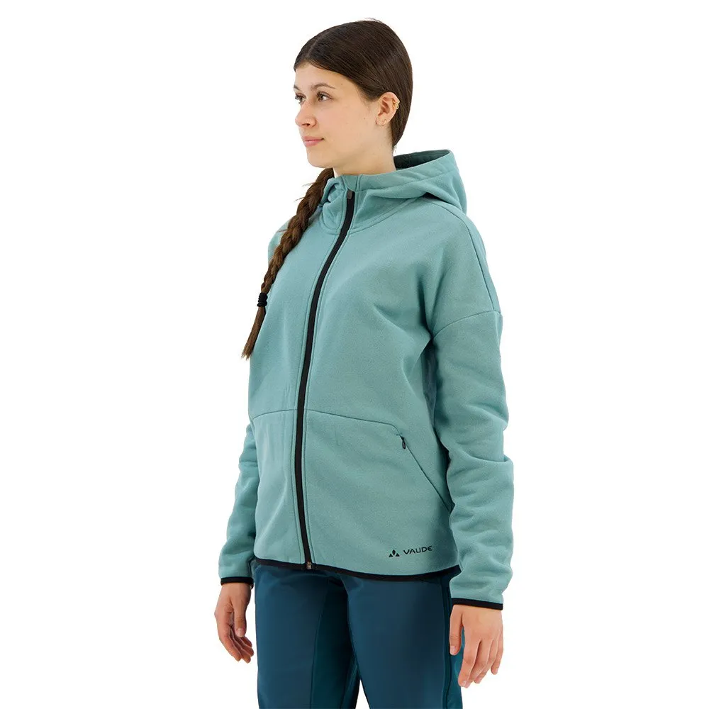 Vaude Mineo Fleecejakke Med Hette, Dusty moss