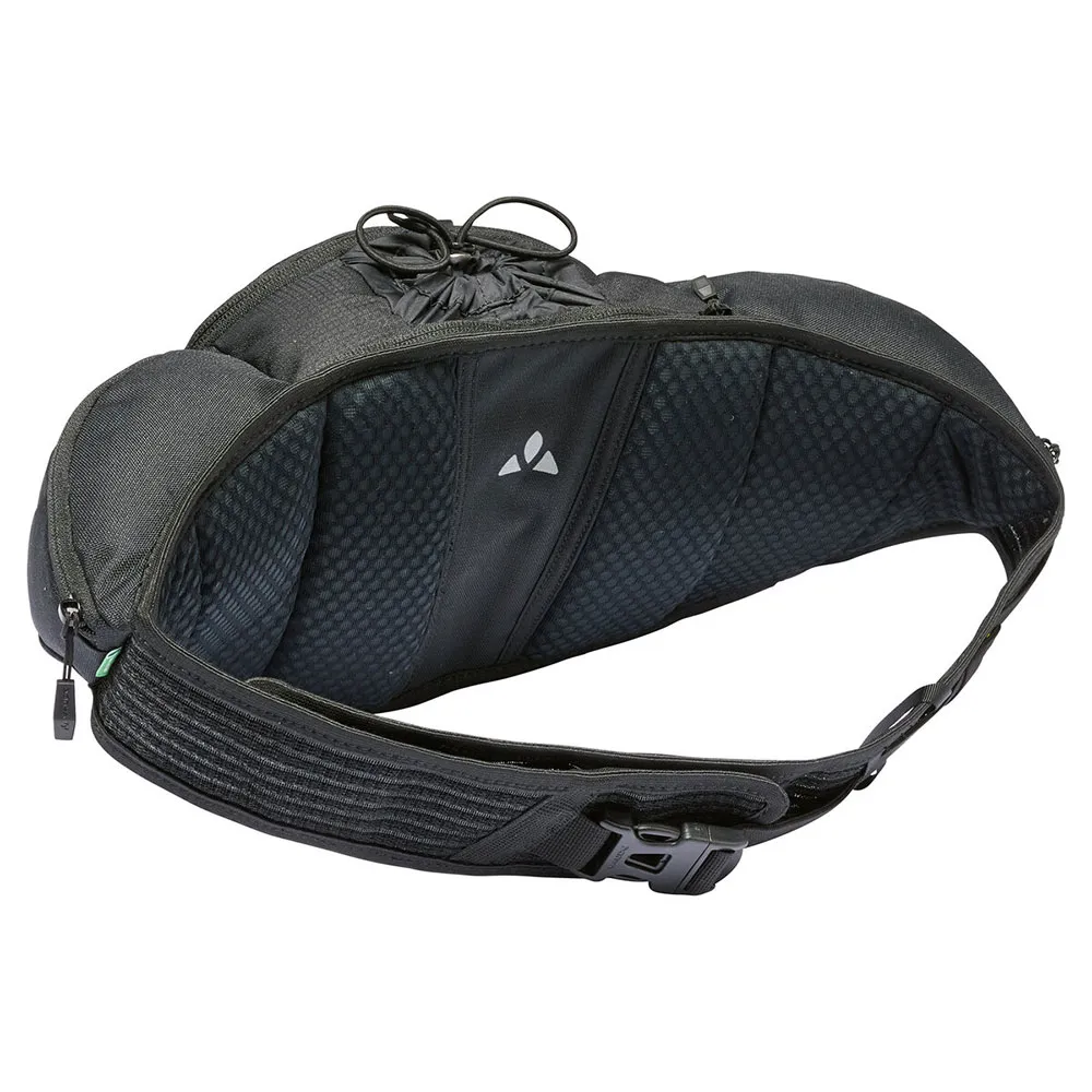 Vaude Moab Hip Pack 4 Midjeveske, Black, One Size Vaude Moab Hip Pack 4 Midjeveske, Black, One Size