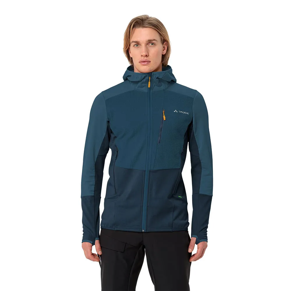 Vaude Monviso Grid Fleecejakke Med Hette