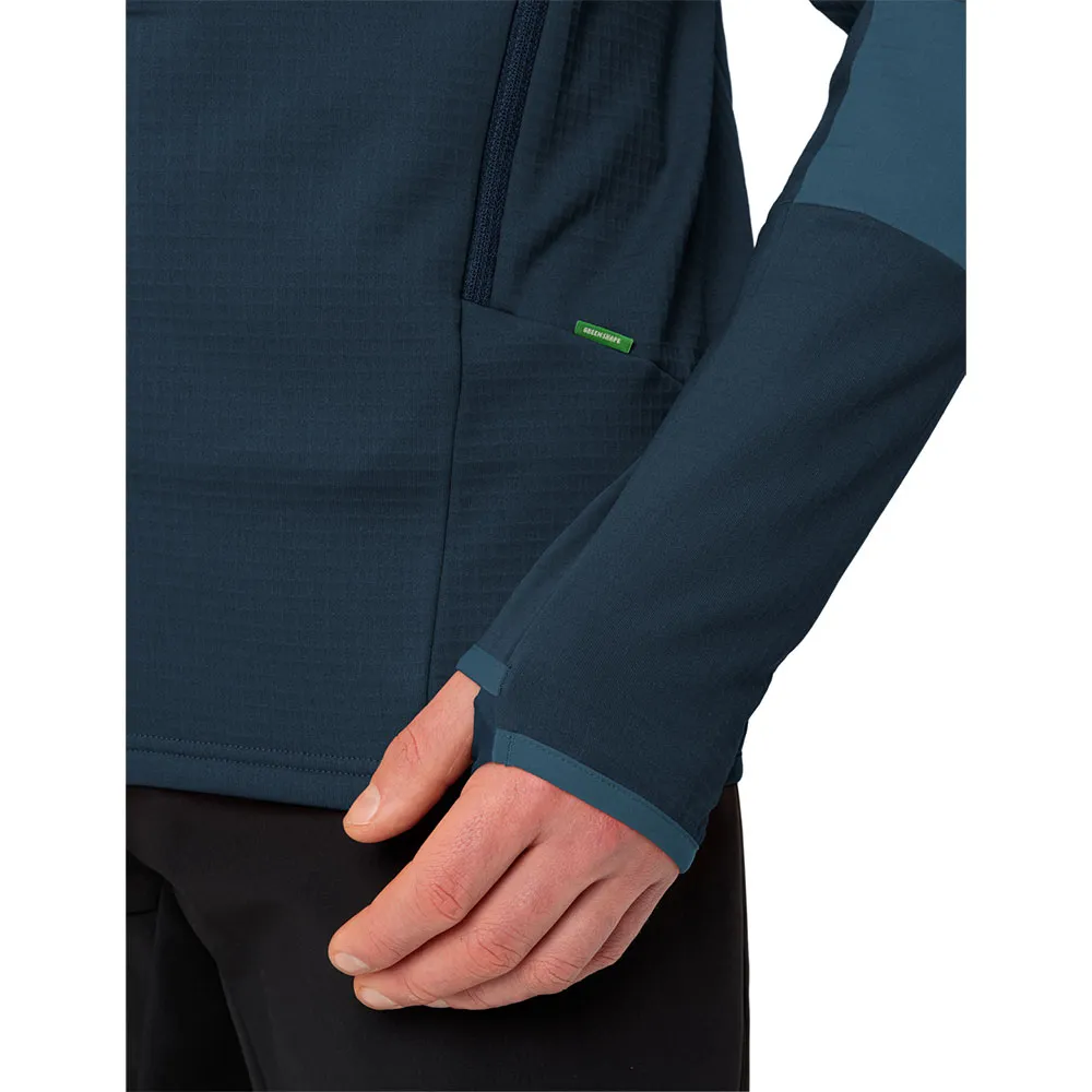 Vaude Monviso Grid Fleecejakke Med Hette