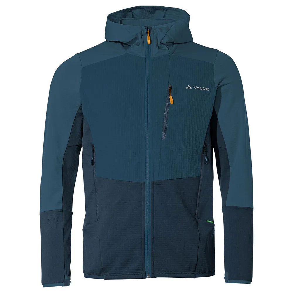 Vaude Monviso Grid Fleecejakke Med Hette